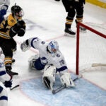 Noel Acciari Boston Bruins Lightning