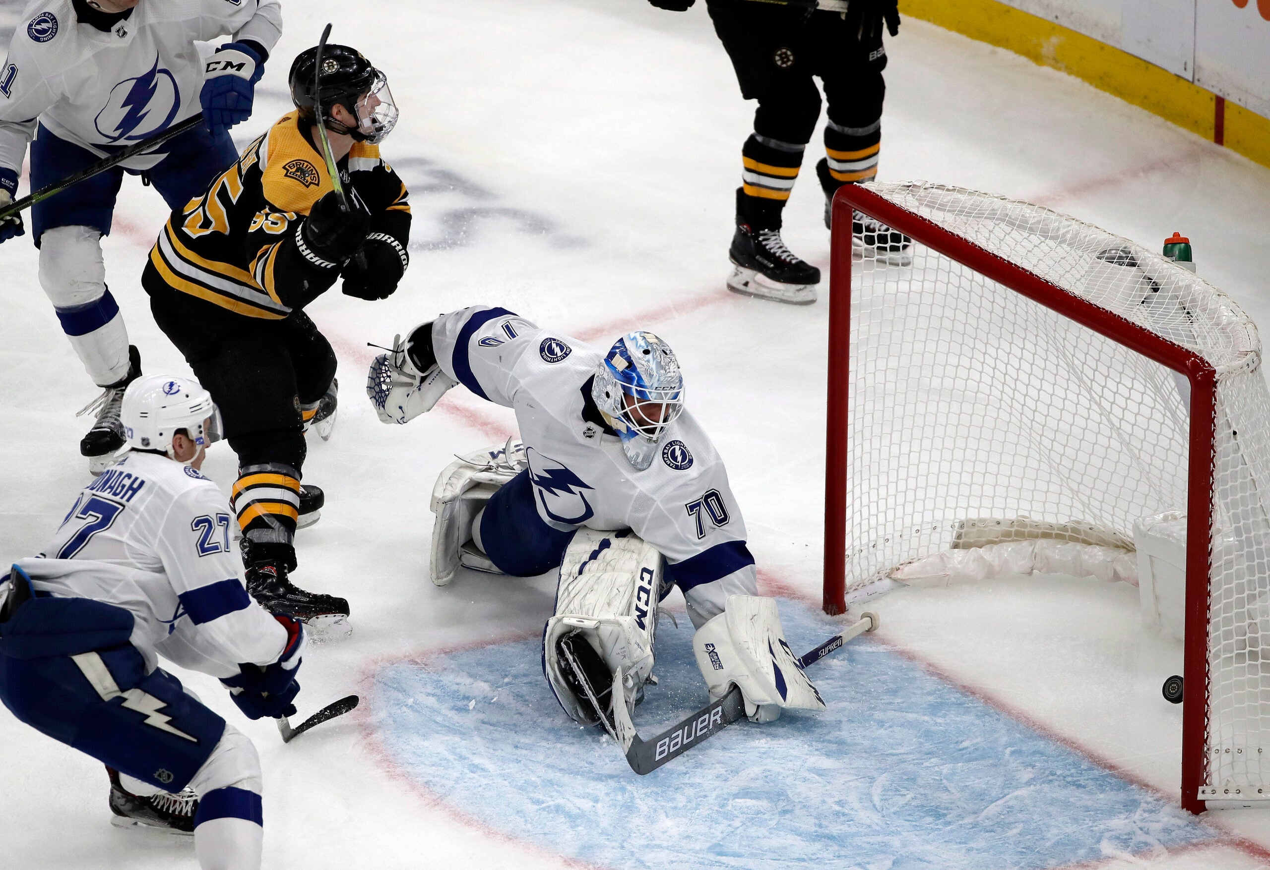 Torey Krug's overtime goal delivers a statement victory for the Bruins -  The Boston Globe