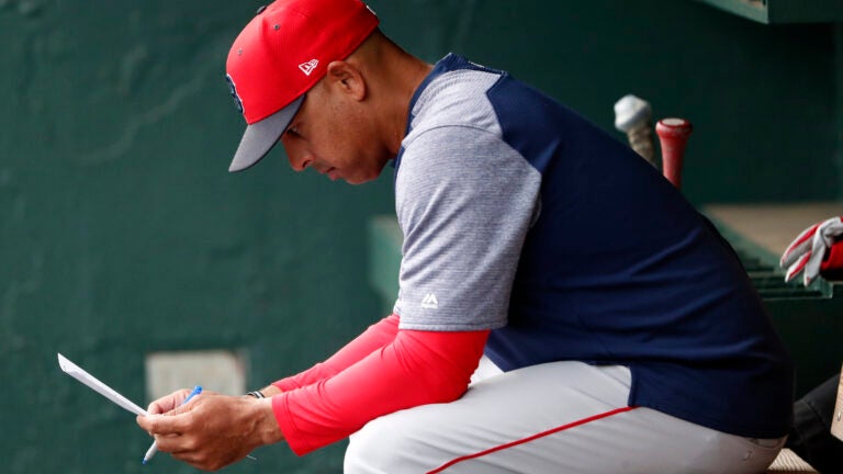 Alex Cora Red Sox Manager MLB