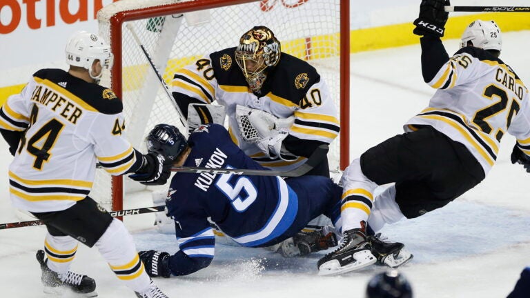 Bruins Jets NHL Hockey