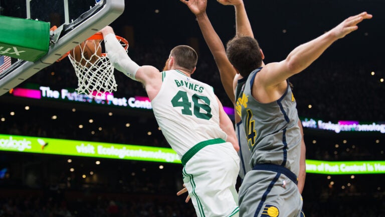 Aron Baynes Celtics Pacers