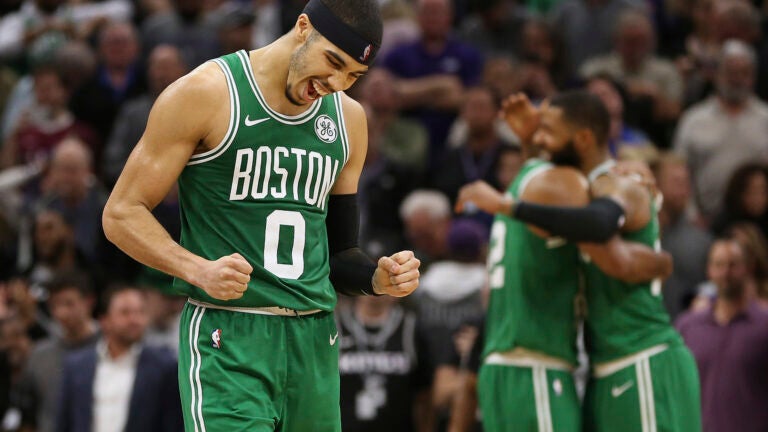 This one hurt': Jayson Tatum says goodbye to former Celtics teammates  Robert Williams and Malcolm Brogdon - The Boston Globe