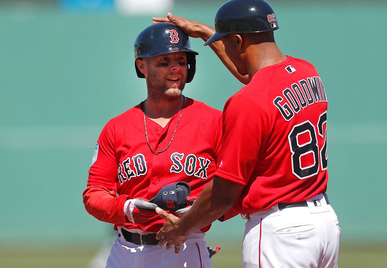 Red Sox second baseman Dustin Pedroia scratched from lineup in