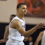 Harvard Basketball Bryce Aiken NCAA