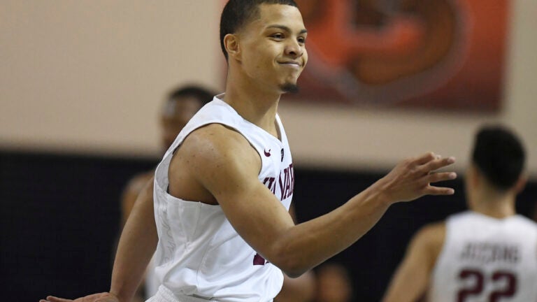 Harvard Basketball Bryce Aiken NCAA