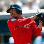 Mookie Betts Red Sox Spring Training
