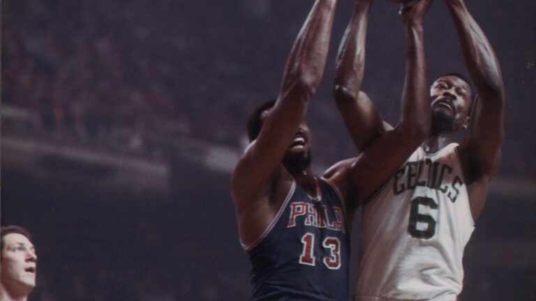 Bill Russell Wilt Chamberlain NBA