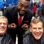 David Ortiz Charlie Baker Sam Kennedy