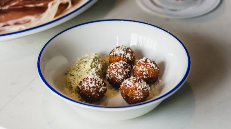 Arancini at Bar Mezzana
