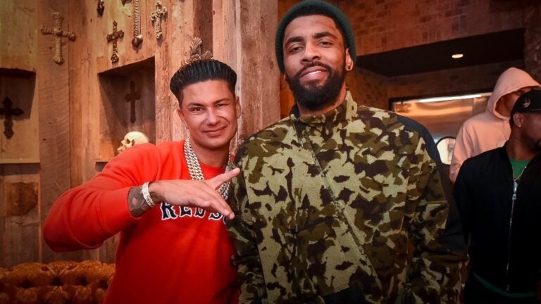 Pauly D and Kyrie Irving