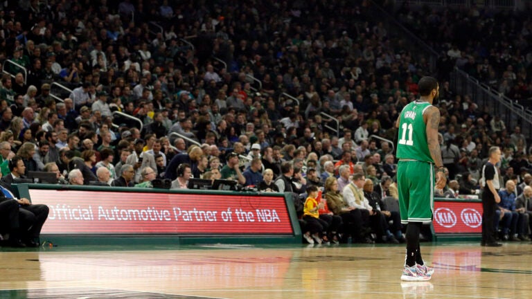 Kyrie Irving Bucks fans