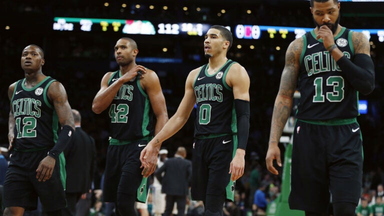 Terry Rozier, Celtics, Al Horford, Jayson Tatum, Marcus Morris