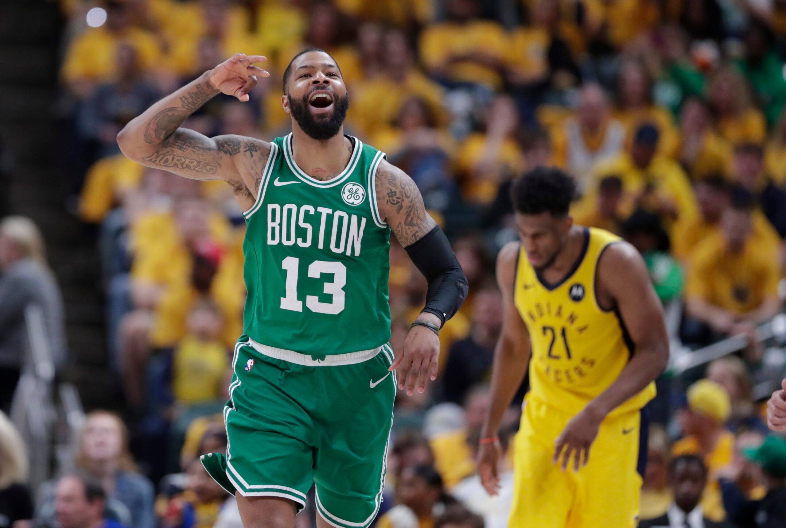 Celtics complete sweep by beating Pacers 110-106