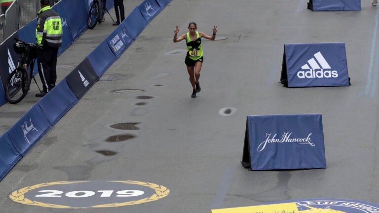 Desiree Linden 2019 Boston Marathon