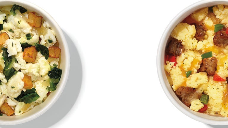 Dunkin' released two new egg bowls