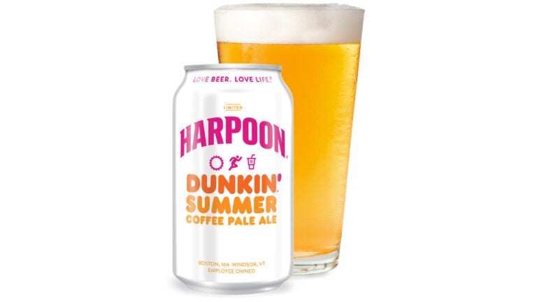 Harpoon Dunkin summer coffee pale ale