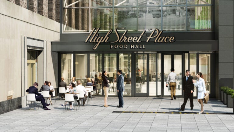 A rendering of High Street Place