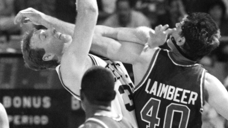 Bill Laimbeer Larry Bird