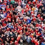 Premier League soccer fans in Boston.