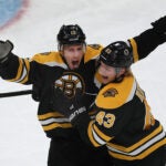 Bruins Charlie Coyle Danton Heinen