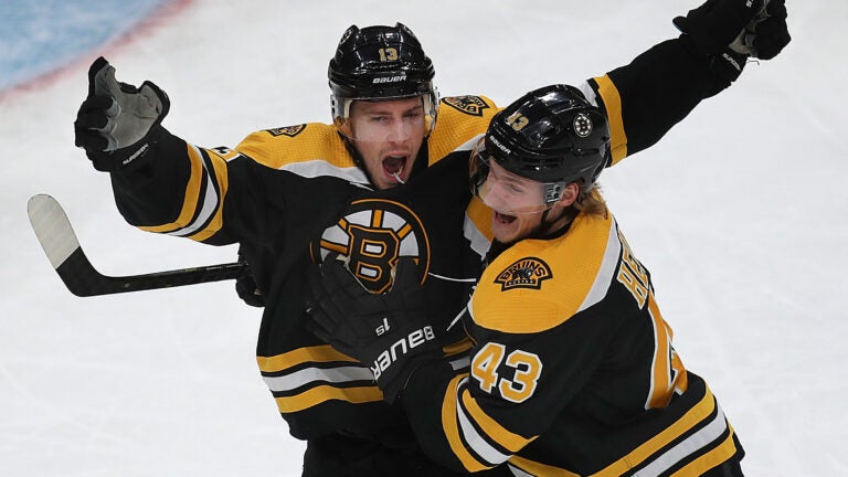 Bruins Charlie Coyle Danton Heinen