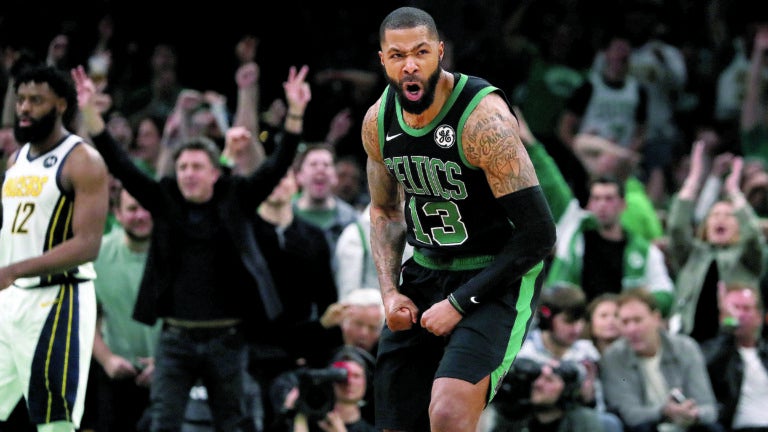 Off the bench, Marcus Morris got the going in Game 1