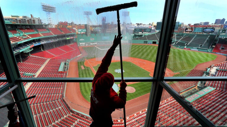 It seems like it lasts all nine innings.' Fans at Fenway Park have