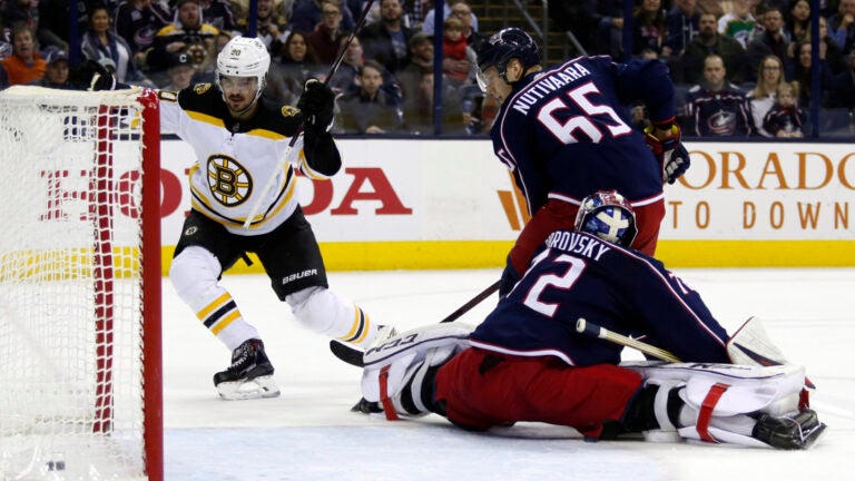 Bruins Blue Jackets Hockey