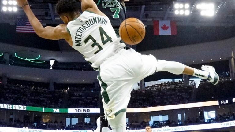 Jaylen Brown Celtics Bucks