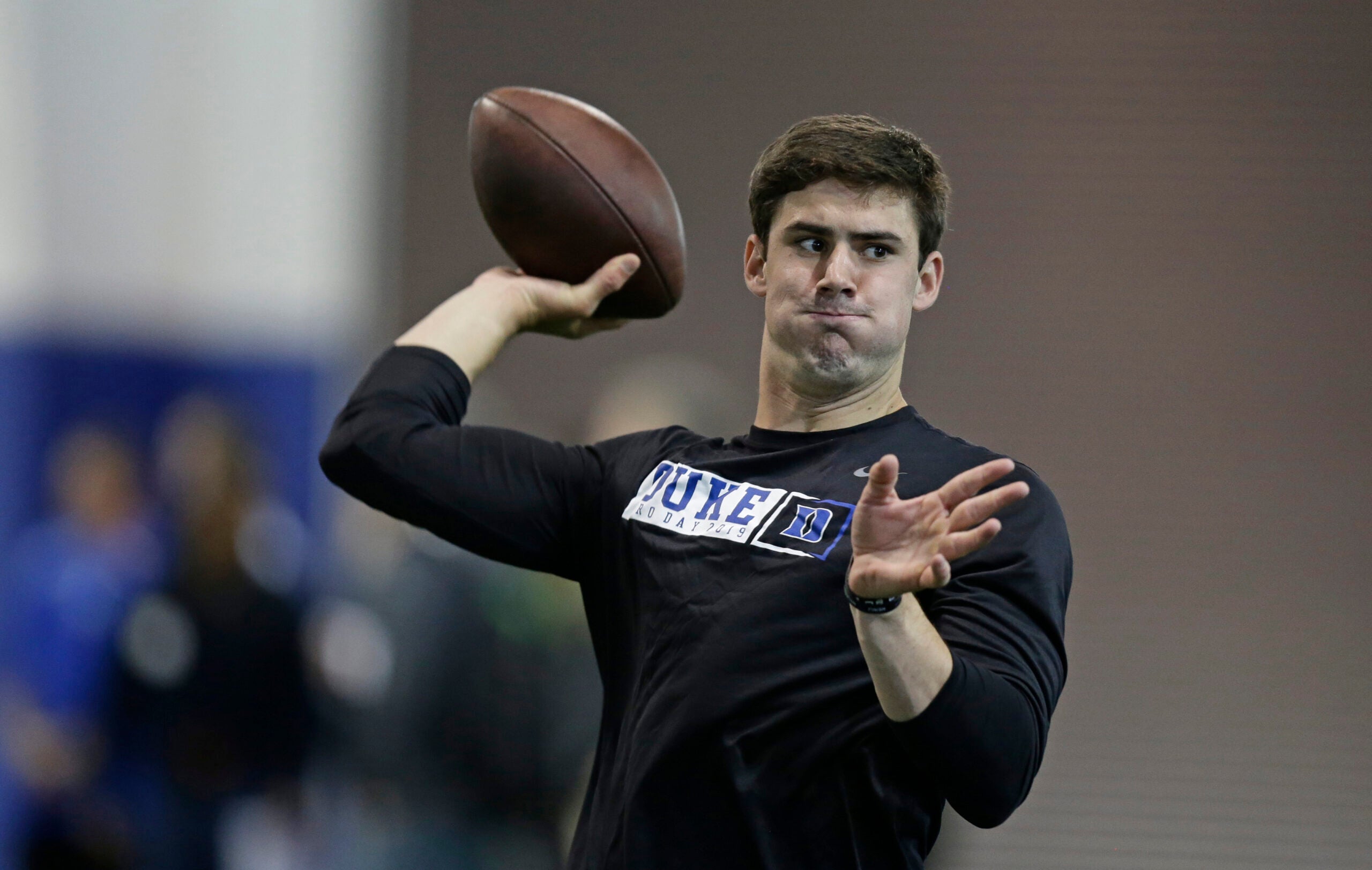 Duke's Daniel Jones could be a fine understudy to Tom Brady - The Boston  Globe