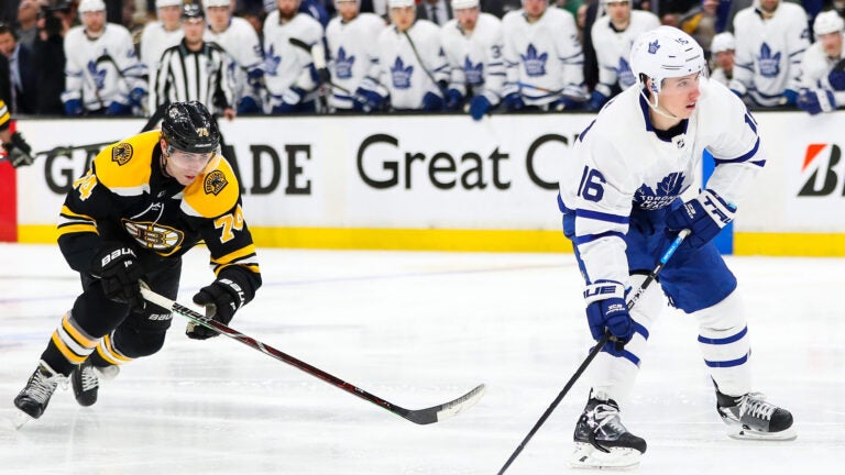 Jake DeBrusk Mitch Marner