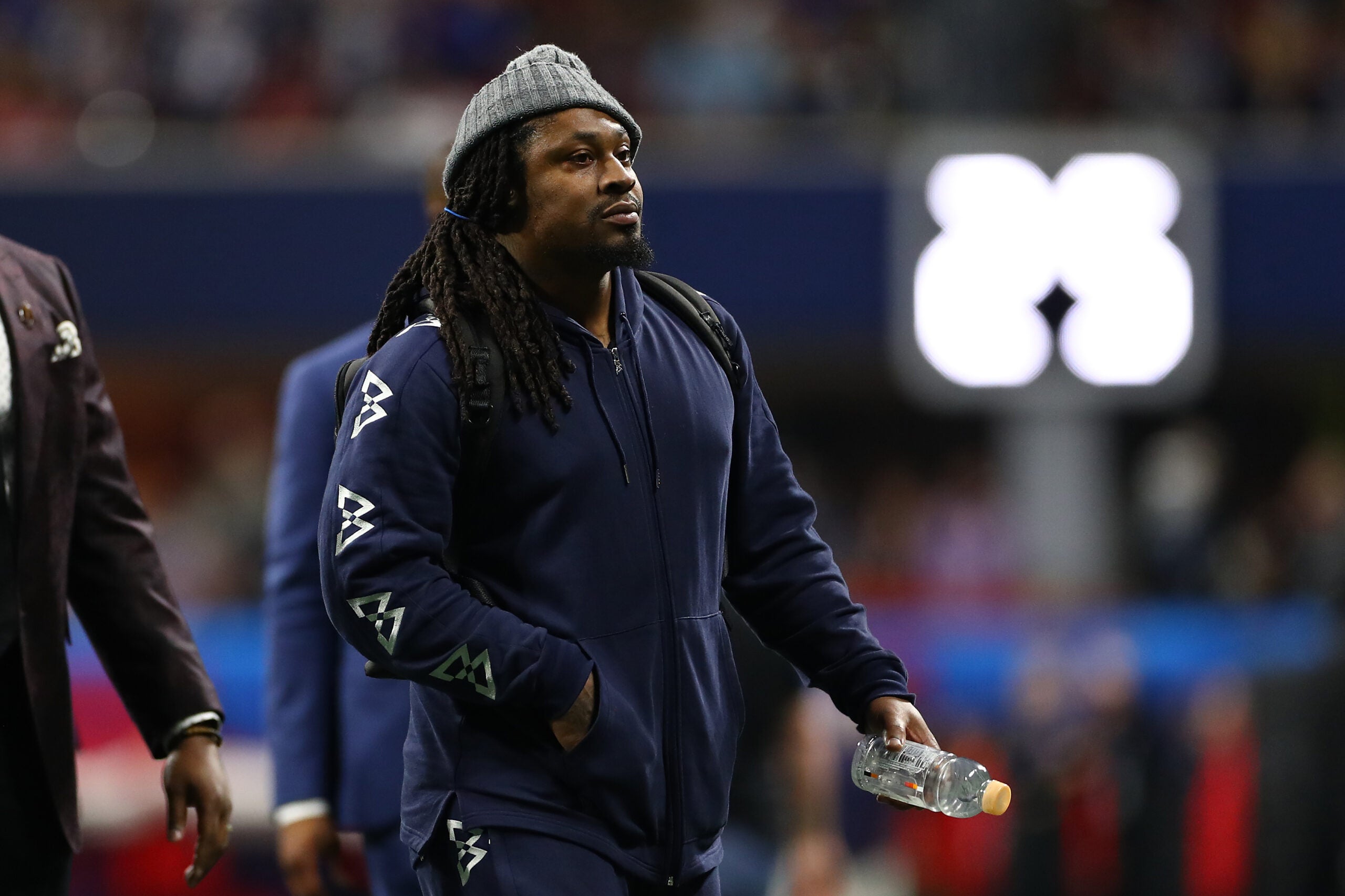 Marshawn Lynch Posts Photo of Hanging Cleats, Hints at Retirement