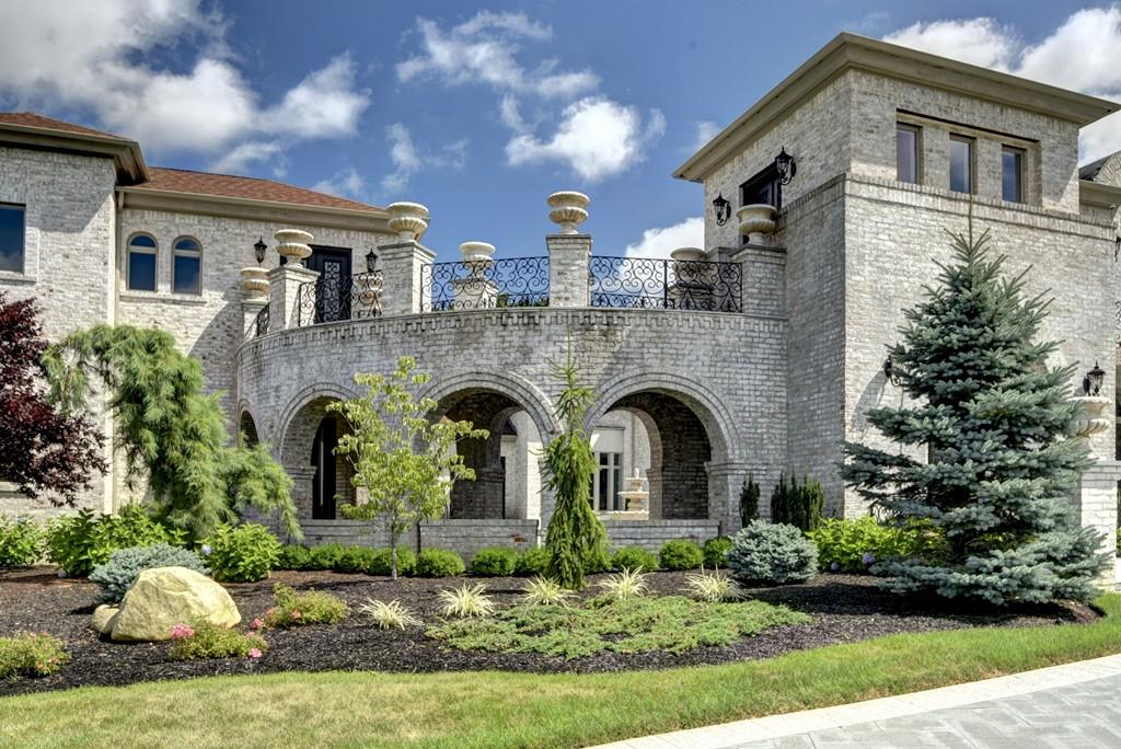 Luxury Home of Week R.I. villa with fountain courtyard for 2.9M