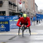Daniel Romanchuk 2019 Boston Marathon Handcycle