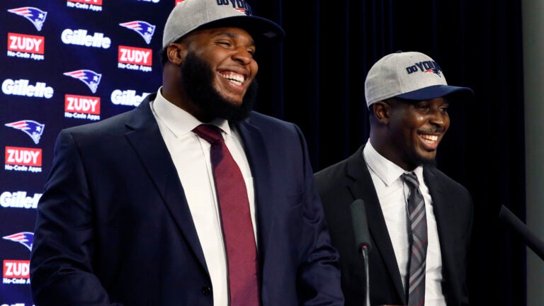 Sony Michel Isaiah Wynn NFL Draft