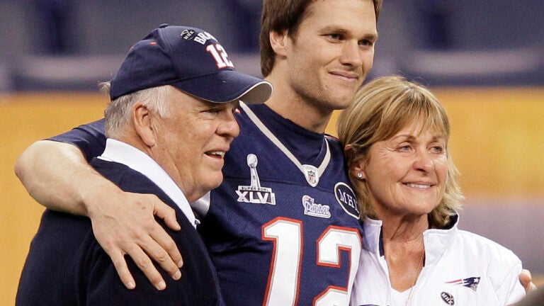 Tom Brady Patriots Parents