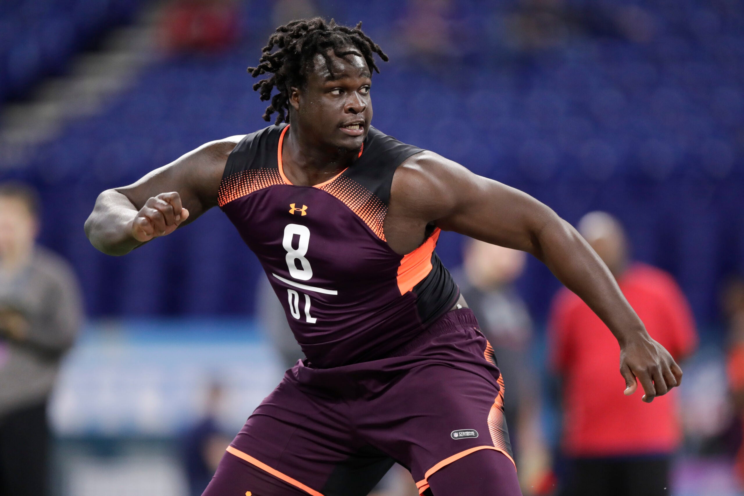 Patriots draft OT Yodny Cajuste in third round