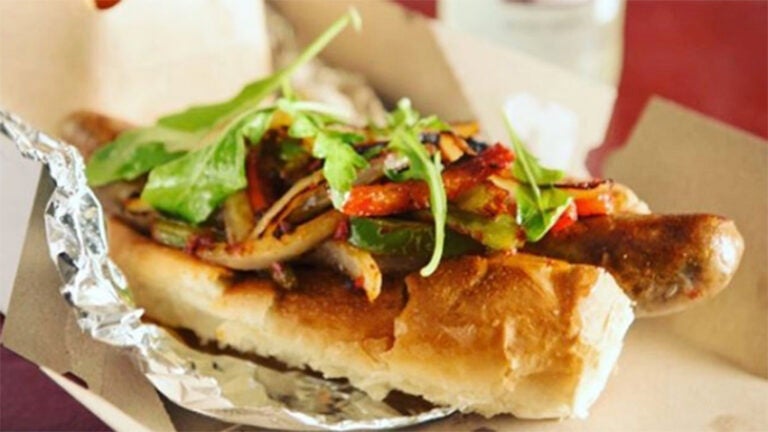 A sausage from Down at the Rink