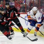 Justin Williams, Justin Faulk, Josh Bailey
