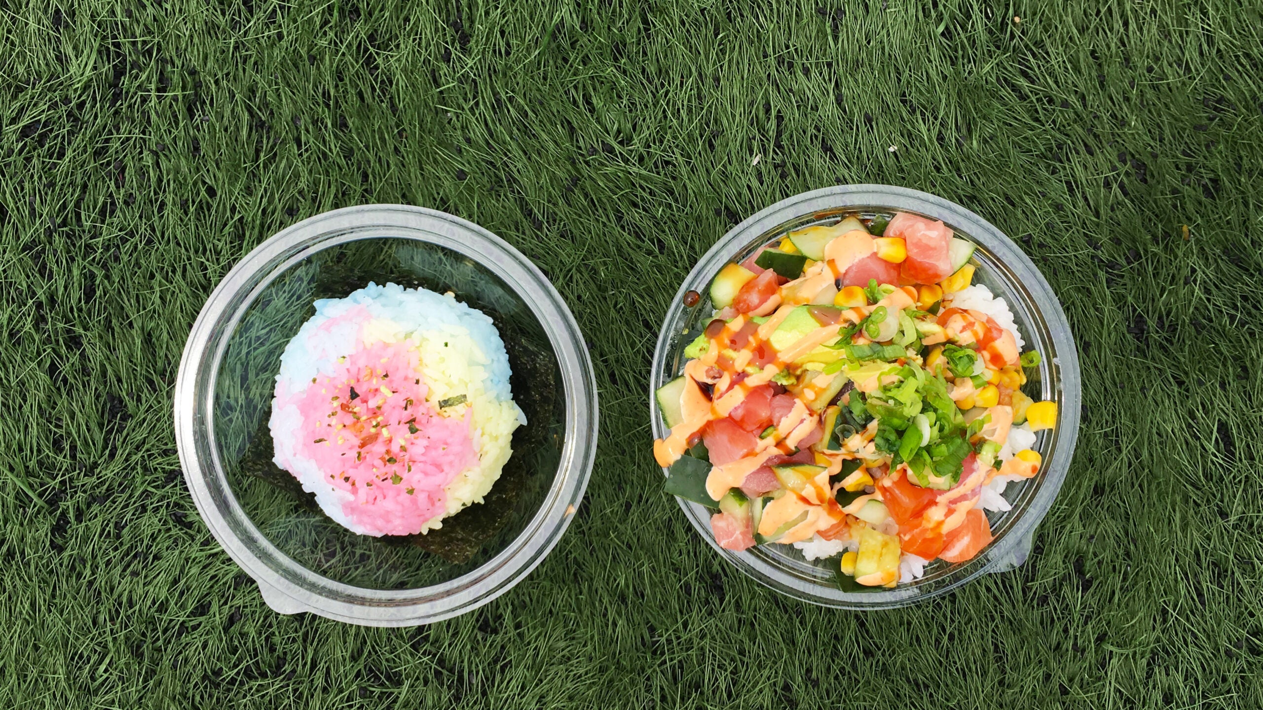 Love Art Sushi Is Serving A Festival Exclusive Rainbow Dish At Boston   Love Art Poke Scaled 