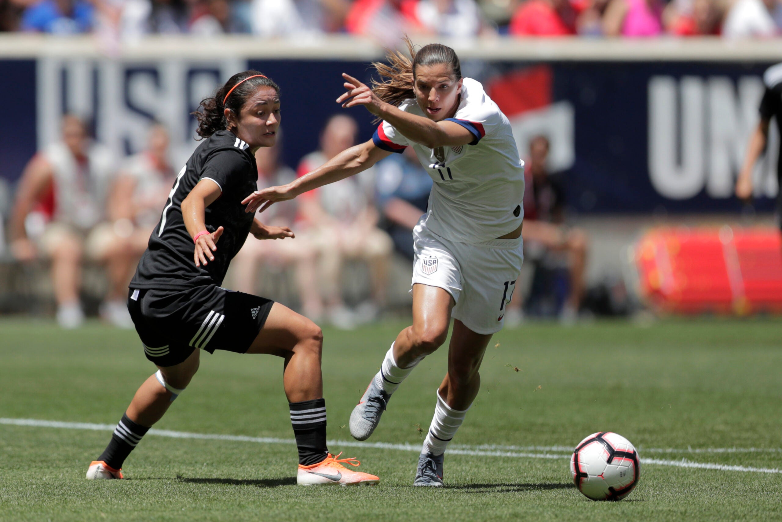 US women's soccer team caps off send-off series with 3-0 win over Mexico