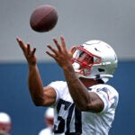 N'Keal Harry Patriots OTAs 2019