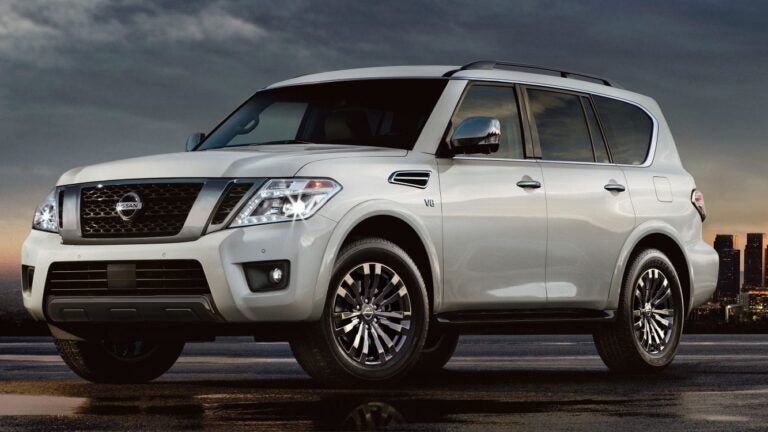 Nissan s Armada big sport utility has room for up to eight starts