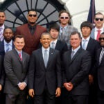 Red Sox White House visit 2013