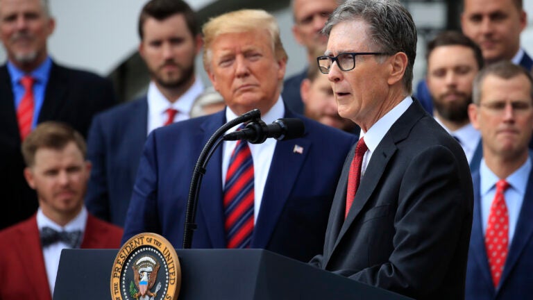 John Henry Donald Trump Red Sox