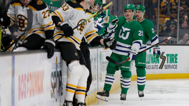 Hurricanes Bruins Zdeno Chara NHL
