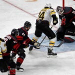 Brad Marchand Bruins Hurricanes NHL