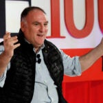 Chef Jose Andres speaks during the TIME 100 Summit in New York