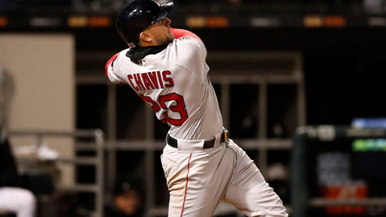 Michael Chavis on his past 24 hours with the Red Sox 