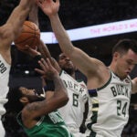 Celtics Bucks NBA Playoffs Kyrie Irving